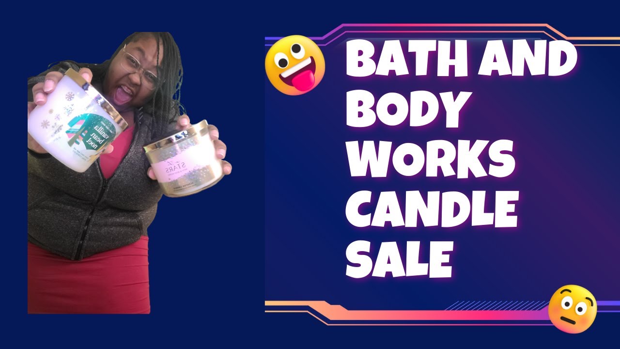 Bath and Body Works Candle Sale Haul Vlogmas Day 9 YouTube