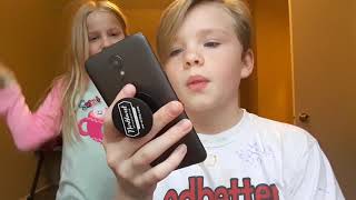 GOING THREW MY SISTERS PHONE!  shocking.