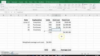 Accounting Exercise 6-7