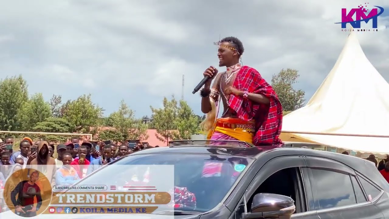 LADIES GO CRAZY AS PILAZ PILONJE SHOWS OFF HIS PERFORMANCE SKILLS DURING HIS LAUNCH