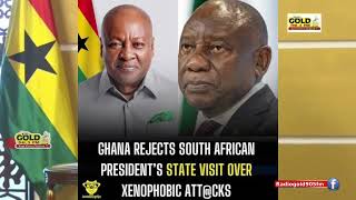 Ghana's Bold Stance: Rejecting South Africa's President Over Xenophobic Attacks! 🇬🇭❌ | RMC screenshot 3