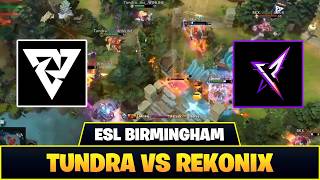 [ID] PATCH BARU! HERO PICKAN BARU! TUNDRA VS REKONIX ▌ESL ONE BIRMINGHAM DOTA 2 HIGHLIGHTS