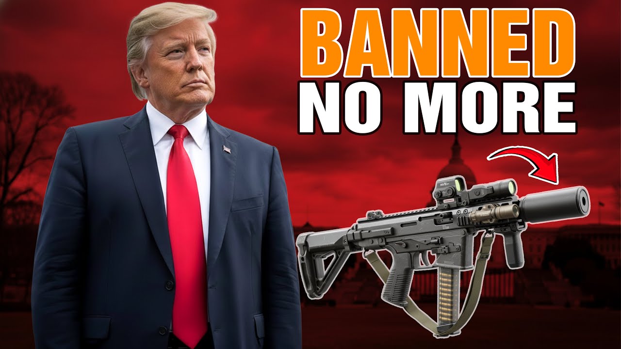 10 видов оружия, которые Трамп только что легализовал (третий можно купить сегодня)