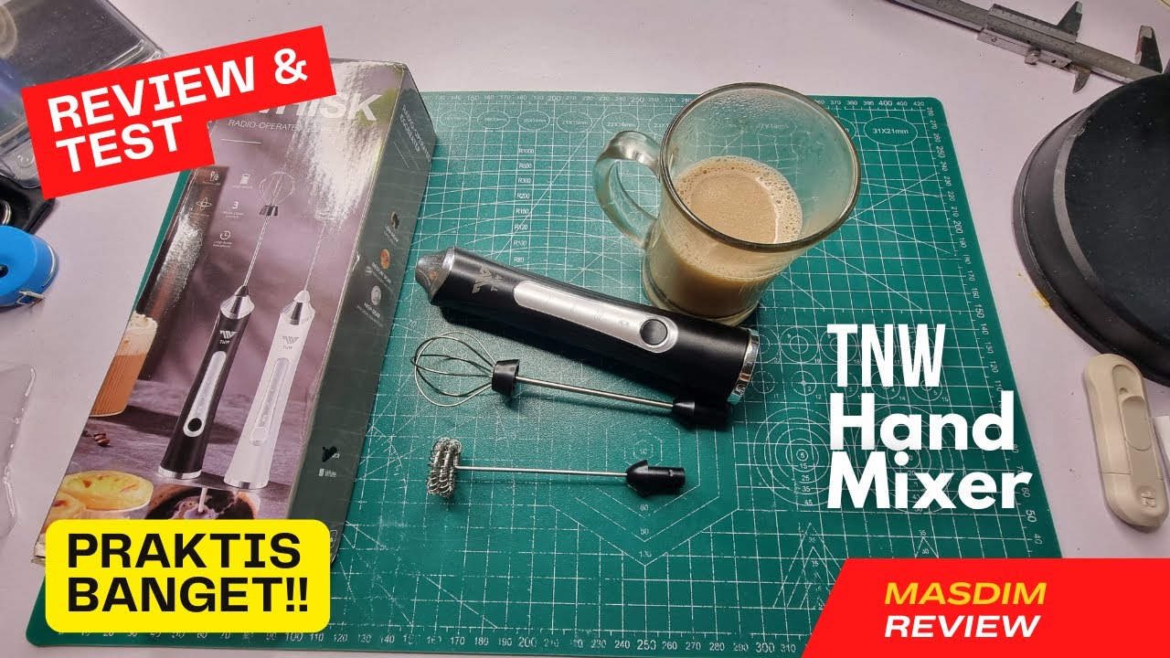 Ternyata Seperti Ini Caranya❗❗Review and Test TNW Hand Mixer❗ 