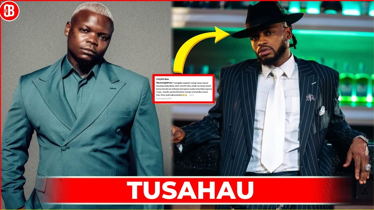 DIAMOND AMUANDIKIA UJUMBE HUU MZITO HARMONIZE BAADA YA KUMUOMBA MSAMAHA/ SINA CHUKI NA YEYOTE