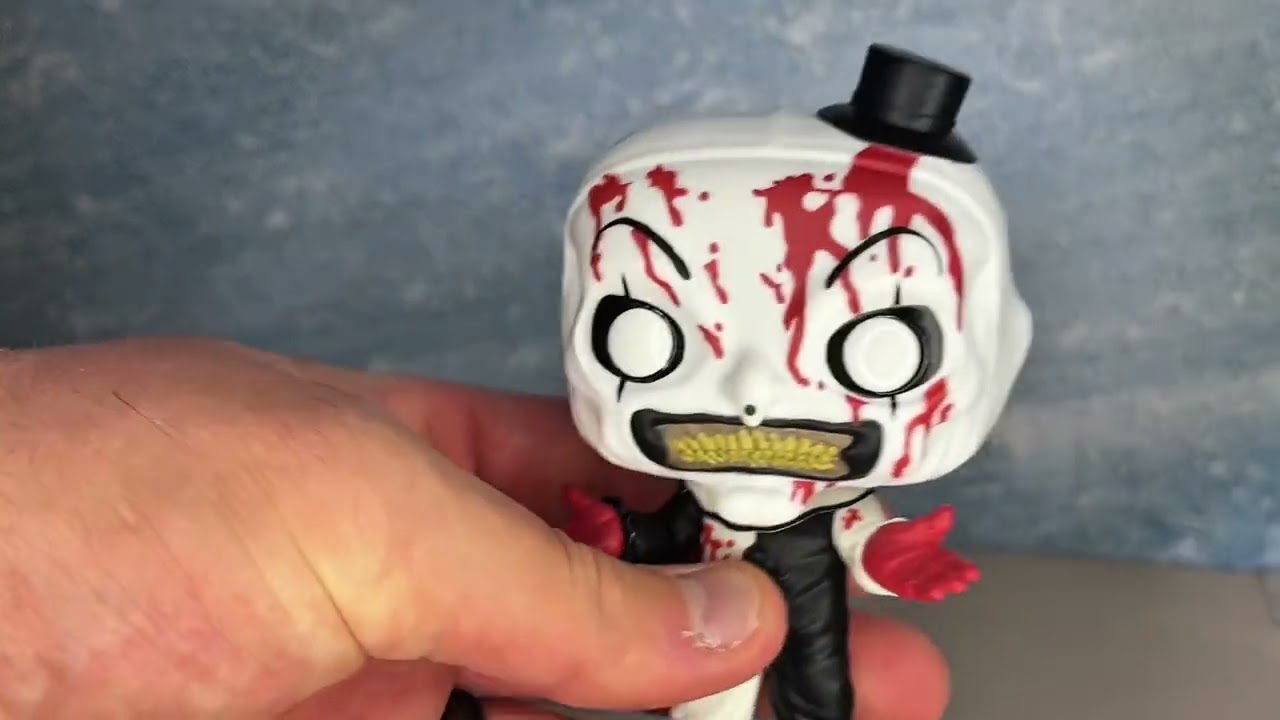 Oddly Satisfying Horror Unboxing — Bloody Art the Clown Funko Pop 🩸🤡 