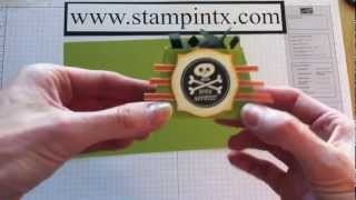 Halloween Treat Box Tutorial using Petite Purse Die