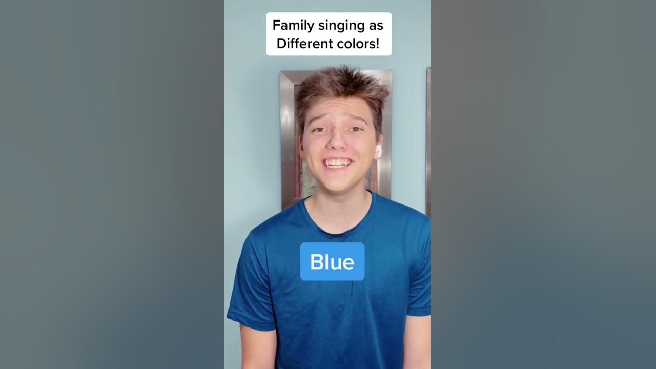 Sharpe Family SINGS as different COLORS 🟡🔴🔵⚪️🟠🟣🟤 #sharpefamilysingers #shorts TAG - @sia 🌟