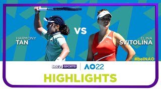 Harmony Tan vs Elina Svitolina | 2nd Round Australian Open 2022 Highlights screenshot 5