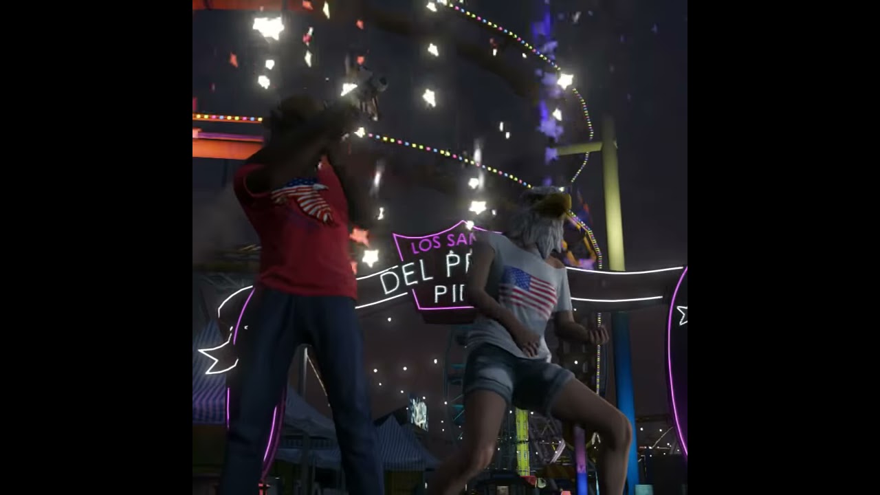 Grand Theft Auto Online: The Independence Day Special -- Fireworks