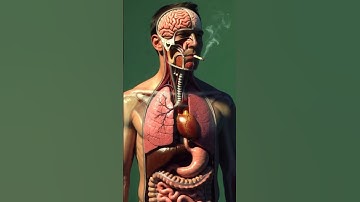 Inside Your Body After Smoking One Cigarette (3D Animation) #foryou #viralvideo