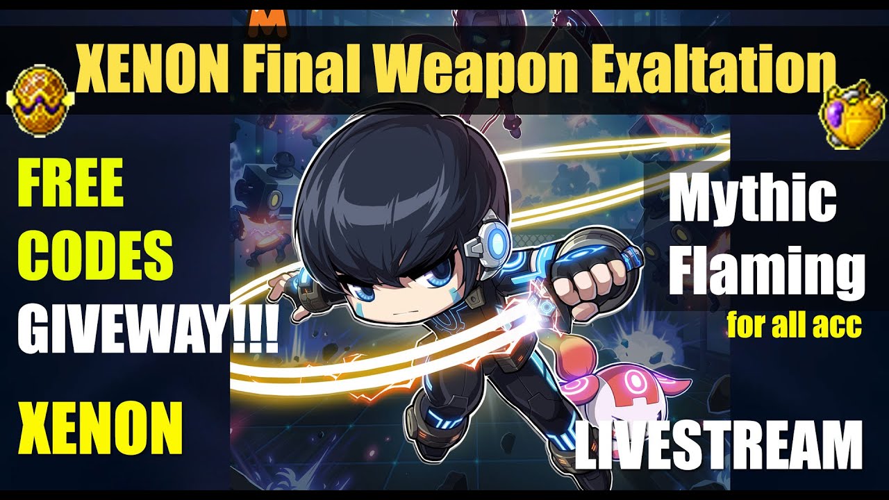 Maplestory m - Final Exaltation Xenon and all Accounts Mythic Flame ...