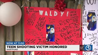 VIDEO: Hartford homicide victim remembered during vigil