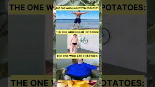 THE ONE WHO HARVESTED POTATOES: #funny #memes
