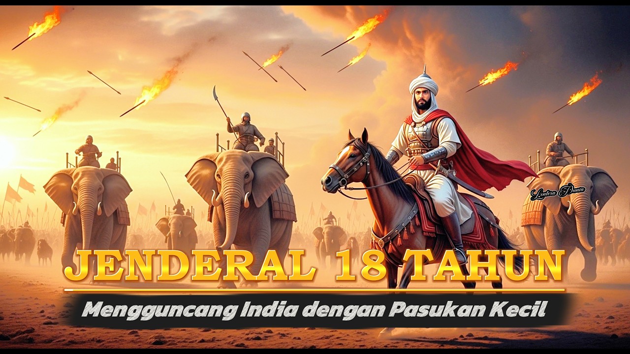 PEMUDA 18 TAHUN! | JENDRAL MUDA INI RUNTUHKAN KERAJAAN GAJAH DAN TAKLUKKAN INDIA