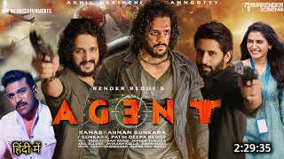 Agent (2023) Movie Hindi Dubbed Review | Akhil Akkineni | Ram Charan | Naga Chaitanya | South screenshot 5