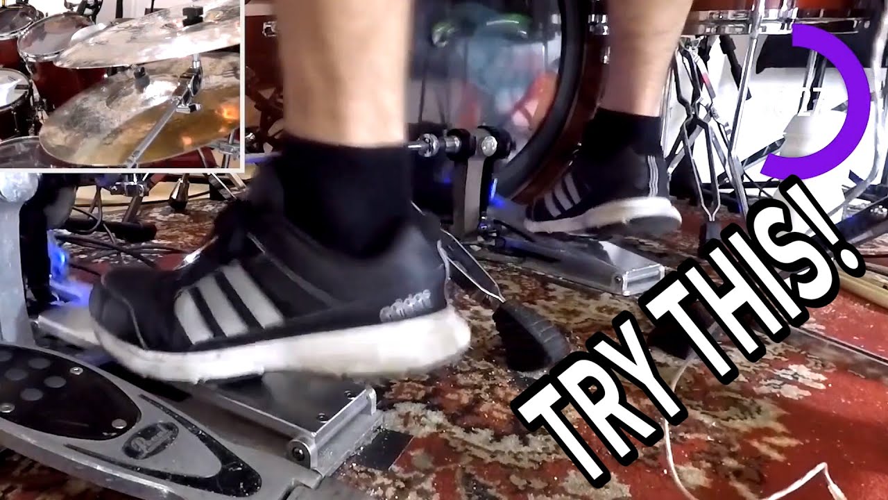 EXTREME Way To Play Double Bass | 240 Bpm Drum Demonstration Kevin Paradis 