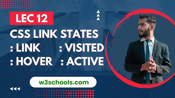 Lec 12 CSS Links | a:link a:visited a:hover a:active | Aptitude Boosters