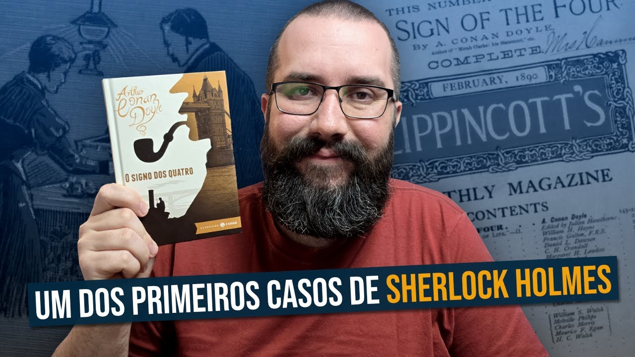 O SIGNO DOS QUATRO, de Arthur Conan Doyle: um clássico de mistério sobre vingança, ódio e ambição