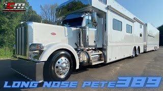 Long Nose Peterbilt 389 Chassis with Toter Conversion