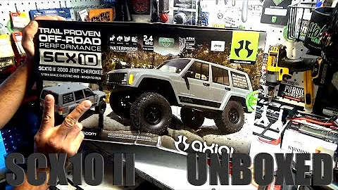 CAMPING WITH COLEMAN | UNBOXING THE NEW AXIAL SCX10 II RTR!
