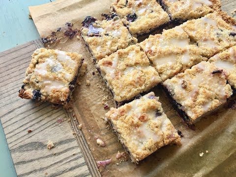 LEMON BLUEBERRY CRUMB BARS