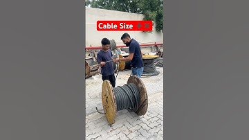 Cable Size Calculate Gautam #electrician