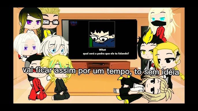 PROTAGONISTAS E BUDA REAGEM A ANIMAÇÕES DO SAIKO e YCARO NO GACHA LIFE 