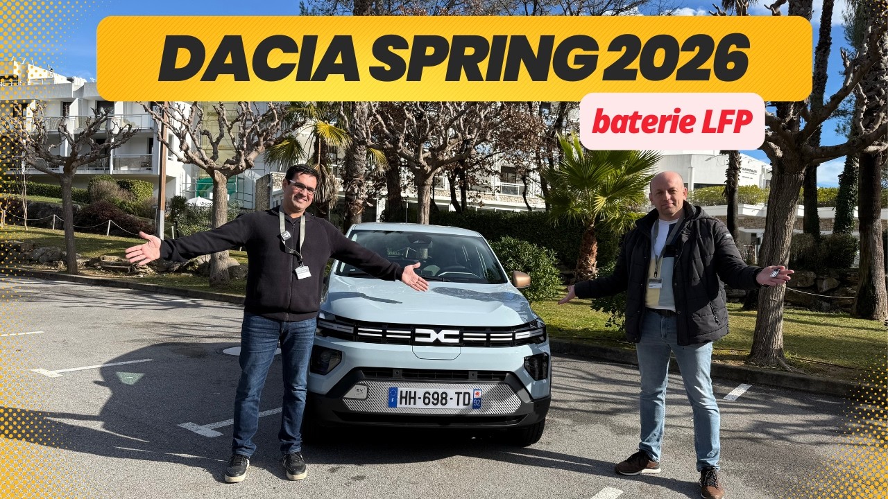Noua Dacia Spring 2026 cu baterie LFP
