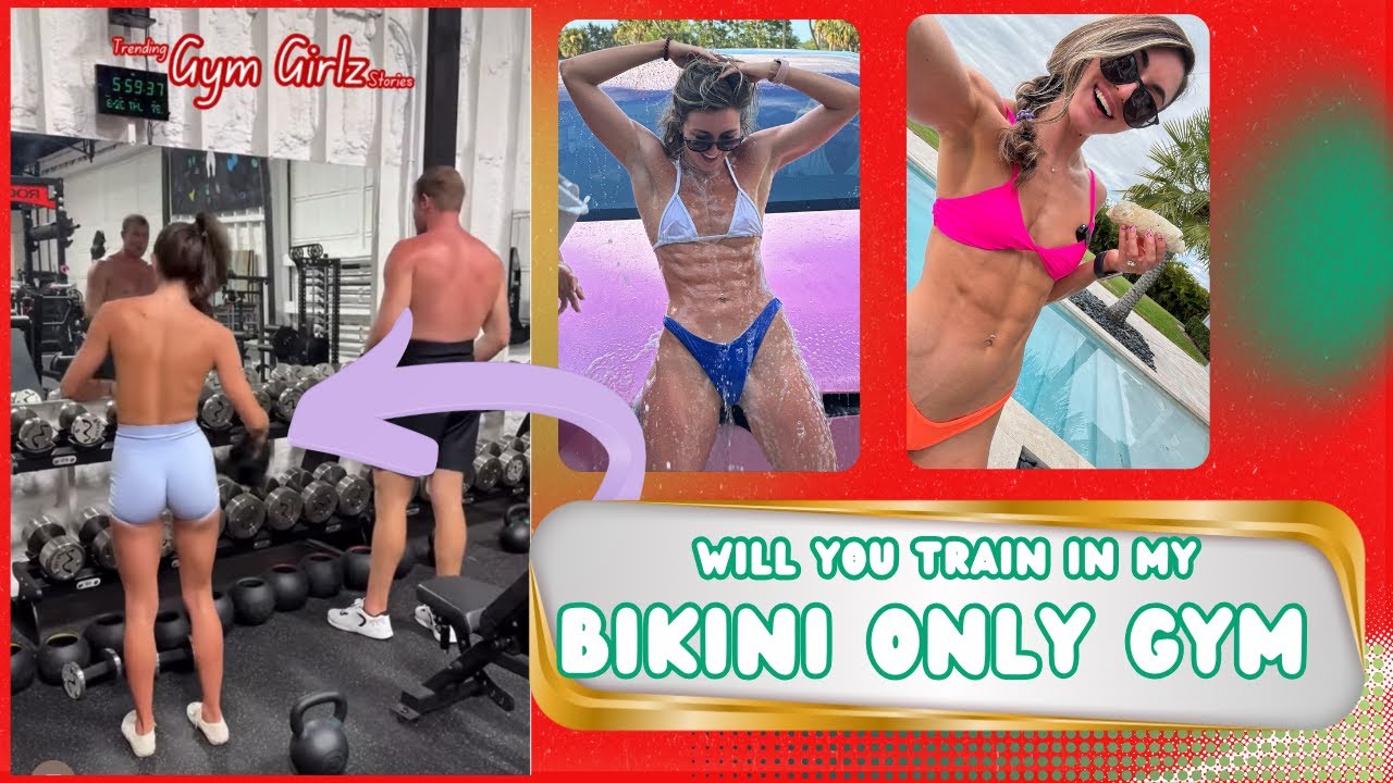 BIKINI ONLY GYM by Fit Bryce Adams: The Athletic Gym Queen Everyone’s