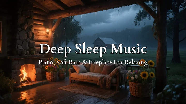 Fall Asleep Fast 😴 Meditate Deeply 🧘 Relieve Stress 🌧️ Piano & Rain