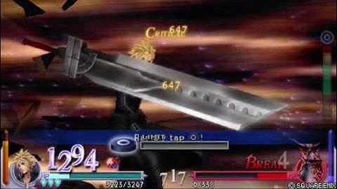 Omnislash Version 5, Finishing Touch, and Unfinished Ex Burst.