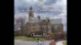 View The Byrds Live Performance of Chestnut Mare at Cornell University