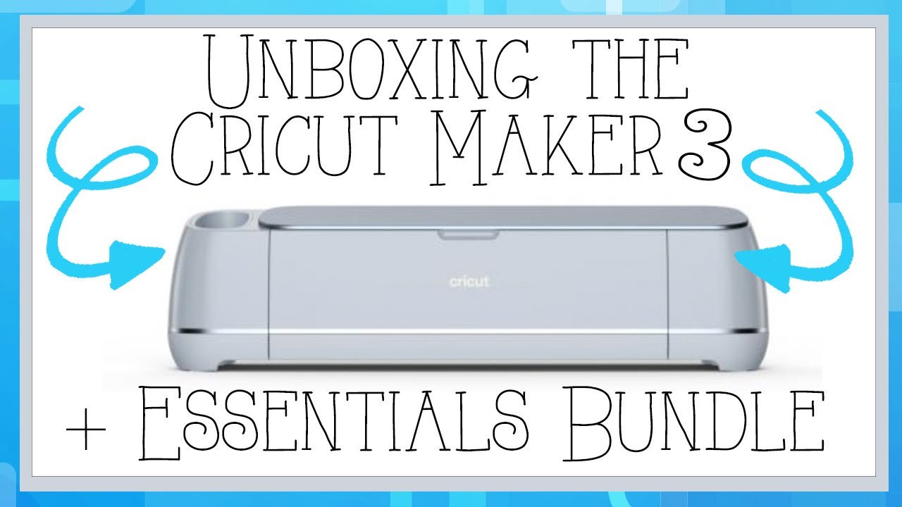 Unboxing the Cricut Maker 3 + Essentials Bundle! 