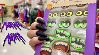 PUBLIC ASMR 🎃 Casually Tapping Through Store + Scratching 🧛‍♂️ Halloween & Other Depts.👻
