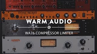 Warm Audio WA76 Discrete Compressor Limiter | Reverb Demo Video