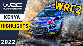 WRC Rally Highlights : WRC Safari Rally Kenya 2022 : WRC2 Saturday