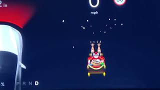 Tesla Santa Mode .. Ho Ho Ho!