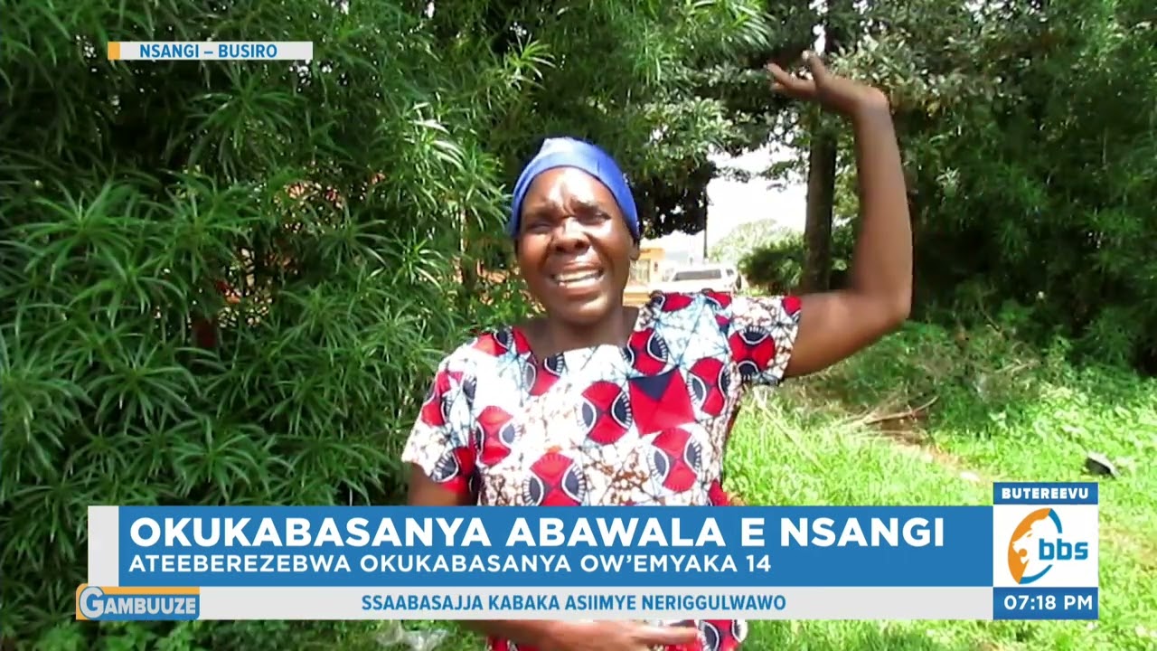 Poliisi Ekutte Owemyaka 40 Ateeberezebwa Okukabasanya Owemyaka 14