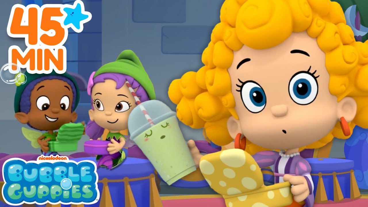 bubble guppies que horas são hora do lanche #bubbleguppies