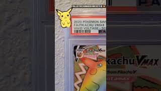 ⚡Pokemon Vivid Voltage Pikachu Vmax Rainbow Secret Rare PSA 10 ⚡ Just Graded 💥