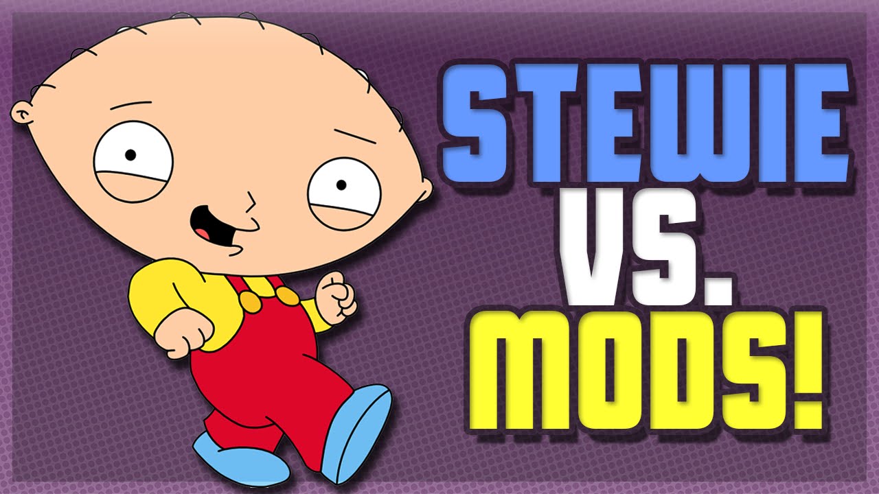 Stewie Griffin Vs. Modding Trickshotters! (Family Guy Voice Trolling)