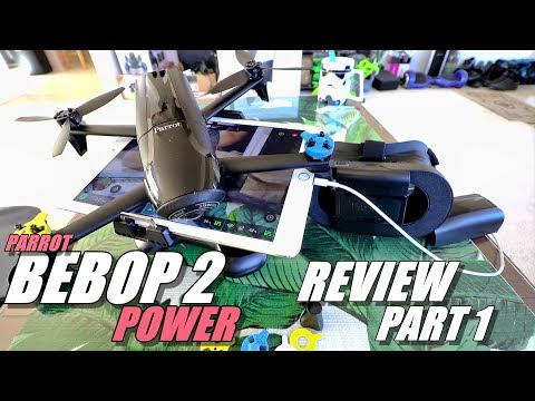 Parrot BEBOP 2 POWER EDITION Review - Part 1 - [UnBoxing, Inspection, Setup & UPDATING]