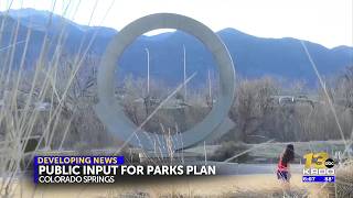 The City of Colorado Springs invites locals to share input on the draft Park System Master Plan News