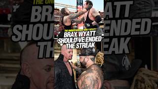 Bray Wyatt Should’ve Ended The Undertaker’s Streak #wwe #wrestling #shorts #sports #debate
