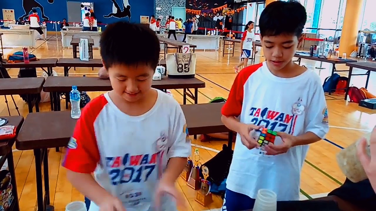 Taiwan Xinzhuang Sport Stacking : 2017/10/29 He Hsieh's Clips , Grade A Open Timed Battle