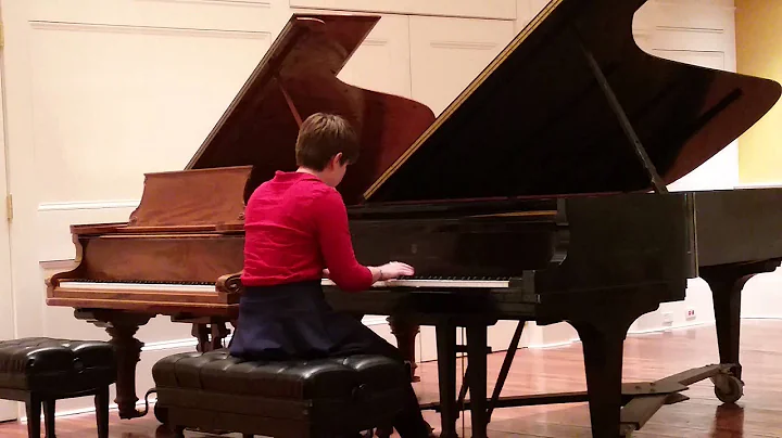 Sasha Skinner playing Schumann,  "Aufschwung"