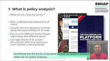 Introduction to policy analysis