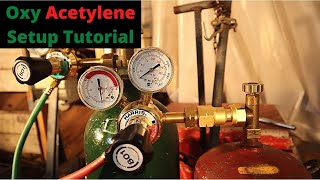 Oxy-Acetylene Regulator Setup Tutorial
