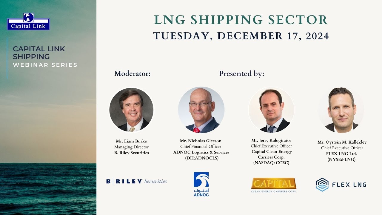 LNG Shipping Sector Discussion with ADNOCLS, CCEC & FLNG